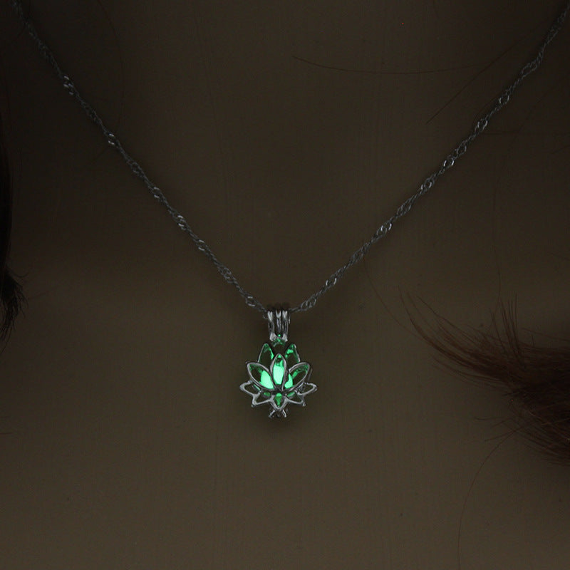 Lotus Luminous Necklace